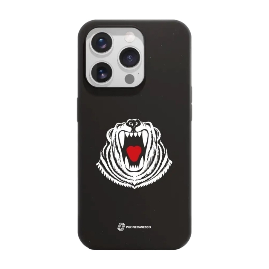 Phonecases3D iPhone 16 Pro Luleå HF komposterbart cover, sort billede 1