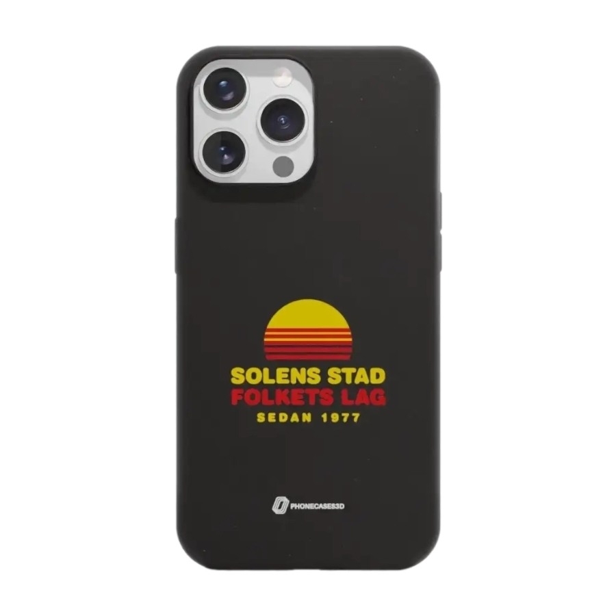 Phonecases3D iPhone 14 Pro Luleå HF komposterbart cover, sort billede 1