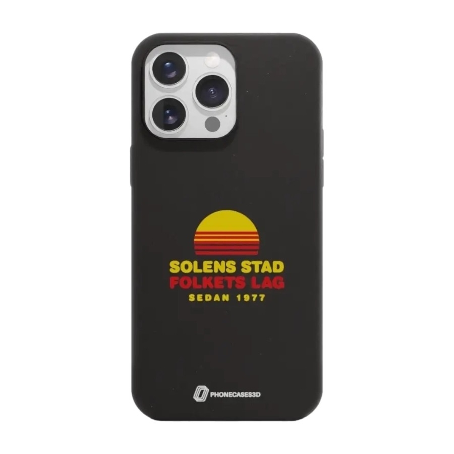 Phonecases3D iPhone 16 Pro Max Luleå HF komposterbart cover, sort billede 1