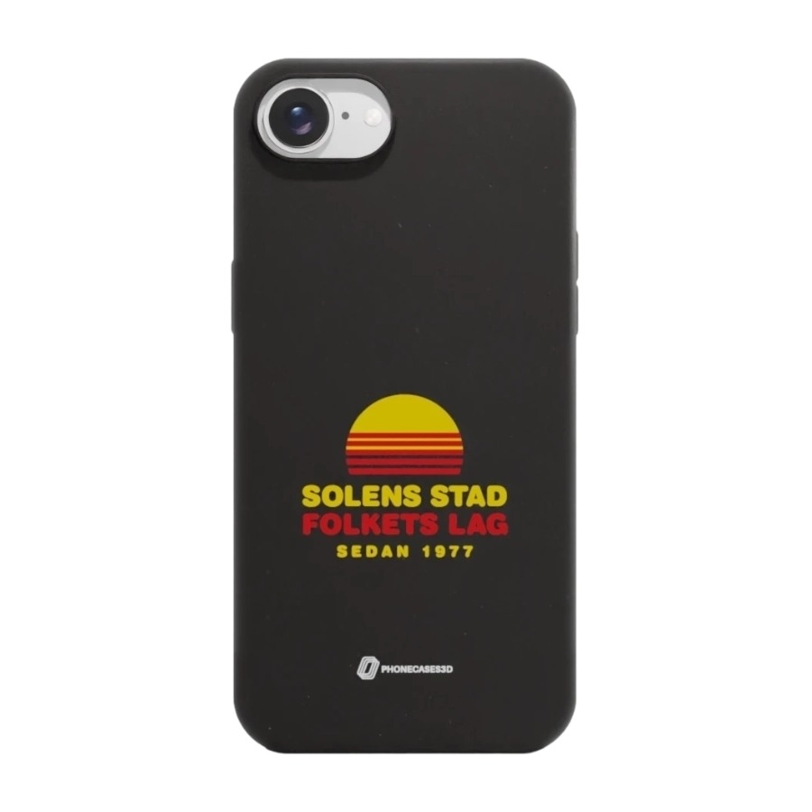 Phonecases3D iPhone 17e/16e Luleå HF komposterbart cover, sort billede 1