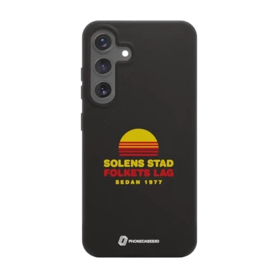 Phonecases3D Samsung Galaxy S25+ Luleå HF komposterbart cover, sort billede 1