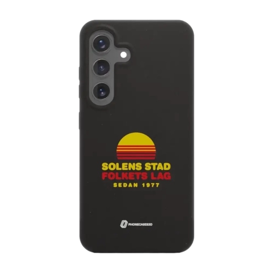 Phonecases3D Samsung Galaxy S25 Luleå HF komposterbart cover, sort billede 1