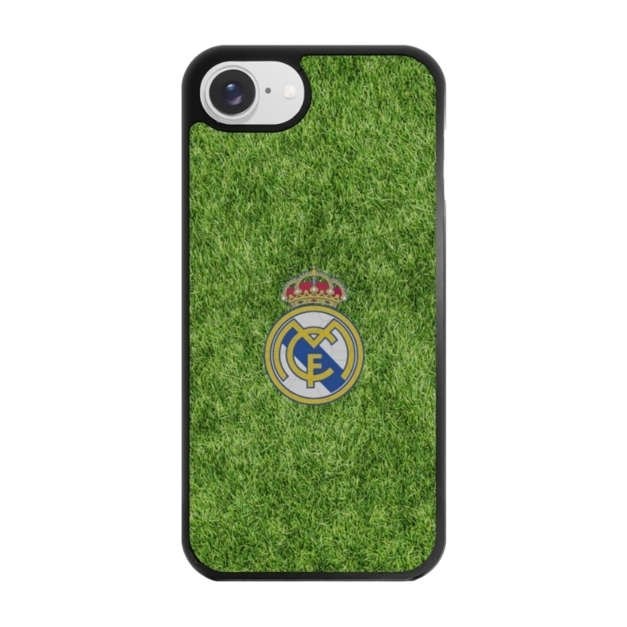 Phonecases3D iPhone 17e/16e Real Madrid 3D mobilcover, sort billede 1