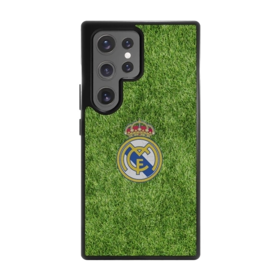 Phonecases3D Samsung Galaxy S25 Ultra Real Madrid 3D mobilcover, sort billede 1