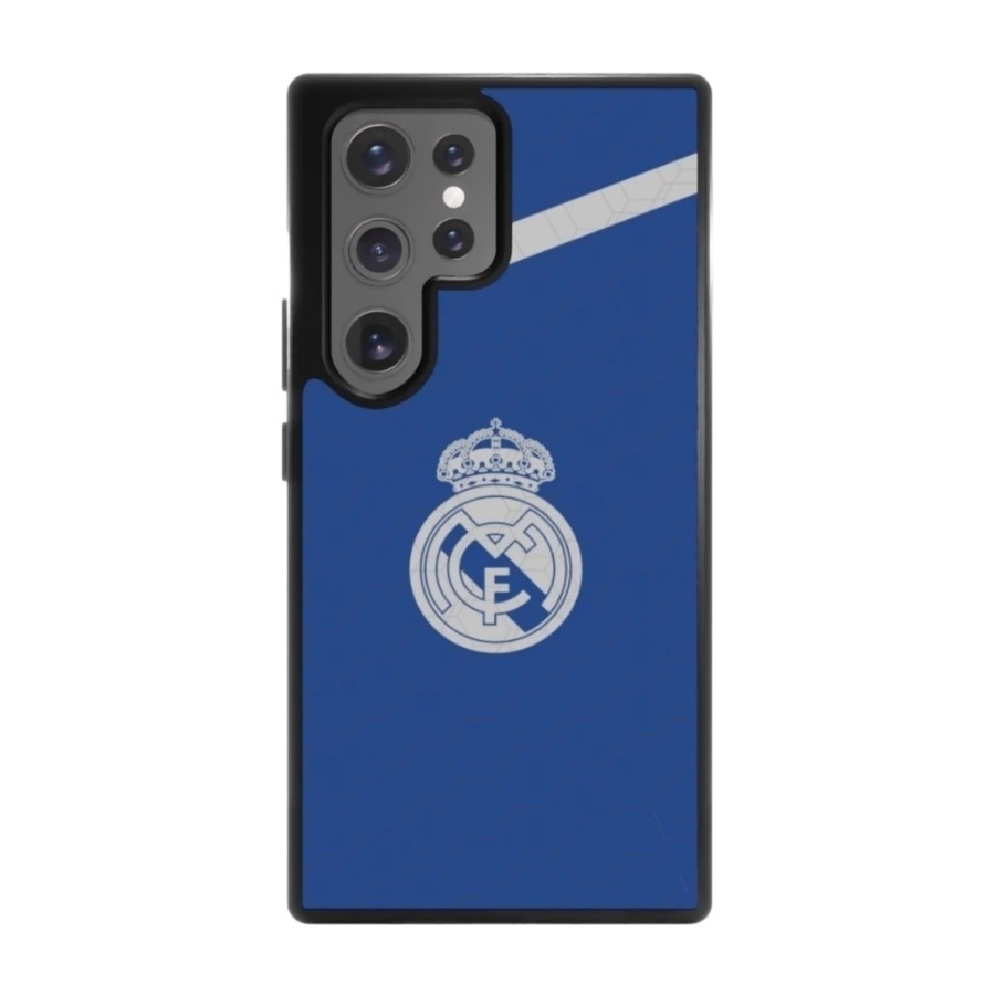 Phonecases3D Samsung Galaxy S25 Ultra Real Madrid 3D mobilcover, sort billede 1