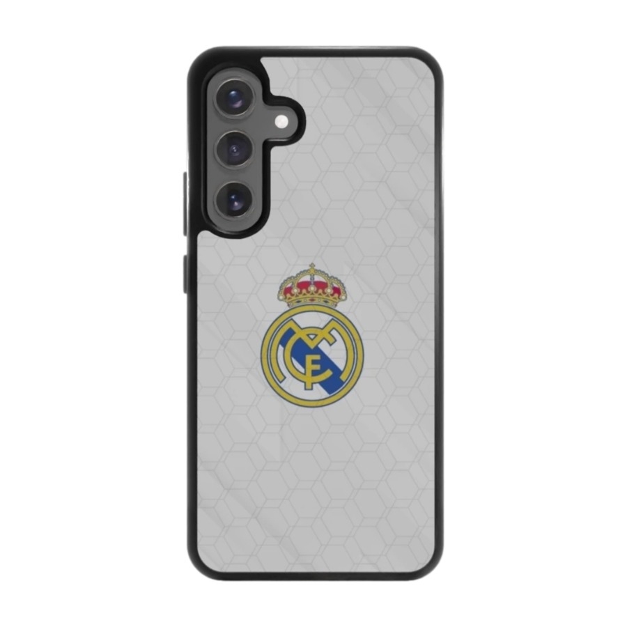 Phonecases3D Samsung Galaxy S25+ Real Madrid 3D mobilcover, sort billede 1