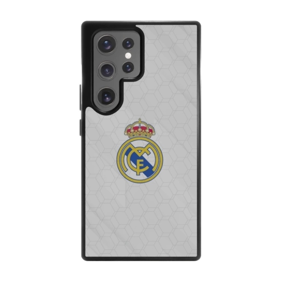 Phonecases3D Samsung Galaxy S25 Ultra Real Madrid 3D mobilcover, sort billede 1