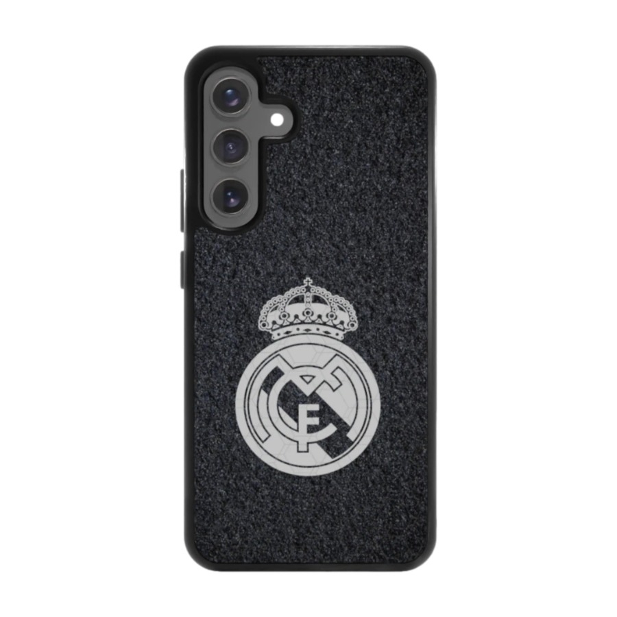 Phonecases3D Samsung Galaxy S25+ Real Madrid 3D mobilcover, sort billede 1