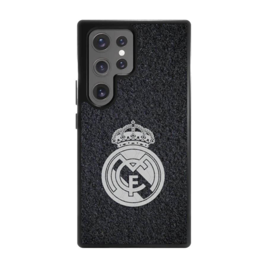 Phonecases3D Samsung Galaxy S25 Ultra Real Madrid 3D mobilcover, sort billede 1