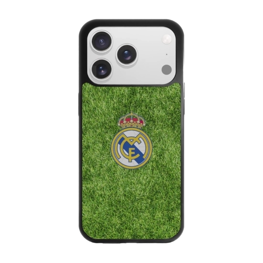 Phonecases3D iPhone 17 Pro Real Madrid 3D mobilcover, sort billede 1