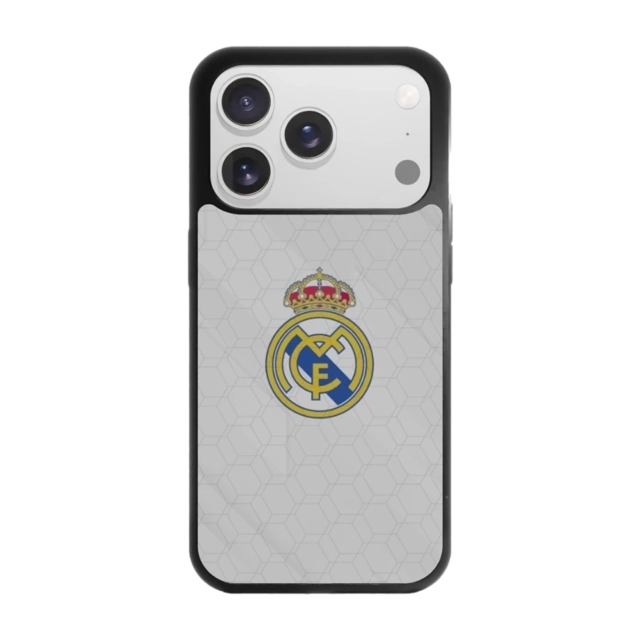 Phonecases3D iPhone 17 Pro Max Real Madrid 3D mobilcover, sort billede 1
