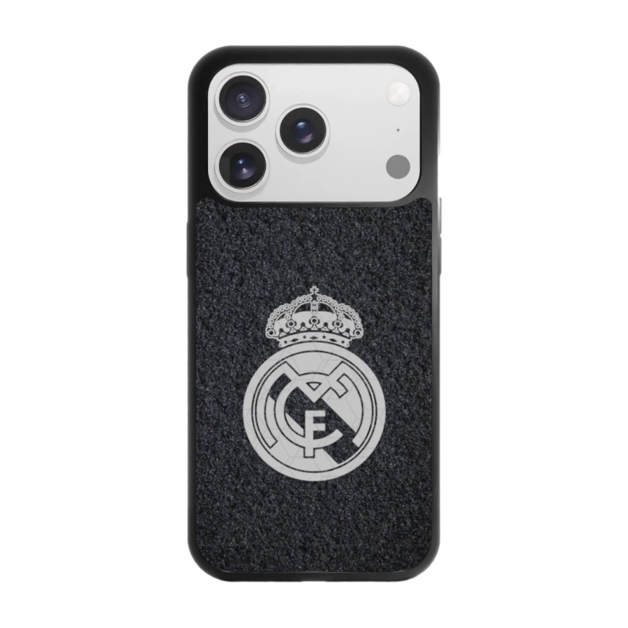 Phonecases3D iPhone 17 Pro Real Madrid 3D mobilcover, sort billede 1