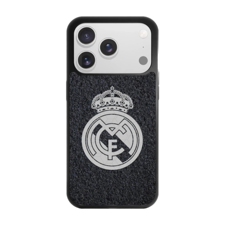 Phonecases3D iPhone 17 Pro Max Real Madrid 3D mobilcover, sort billede 1