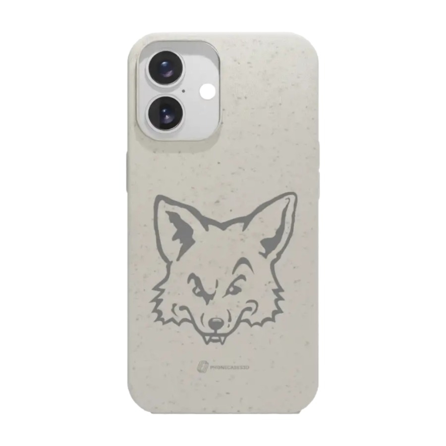 Phonecases3D iPhone 16 Pixbo IBK komposterbart cover, hvid billede 1