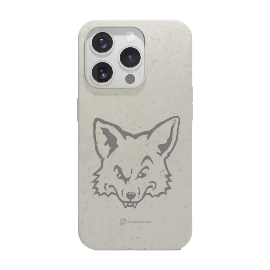 Phonecases3D iPhone 16 Pro Pixbo IBK komposterbart cover, hvid billede 1