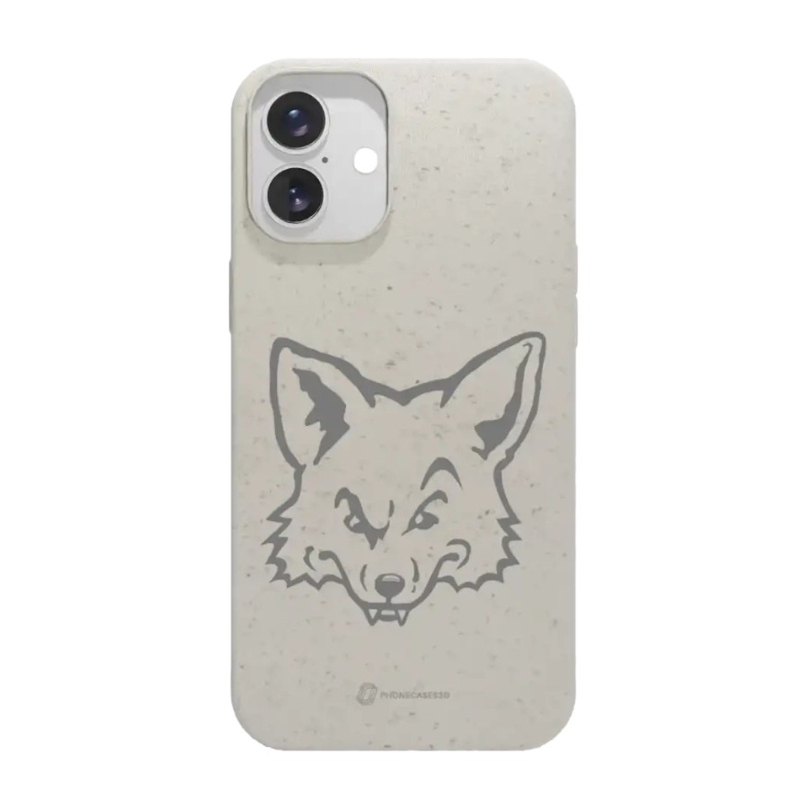 Phonecases3D iPhone 16 Plus Pixbo IBK komposterbart cover, hvid billede 1