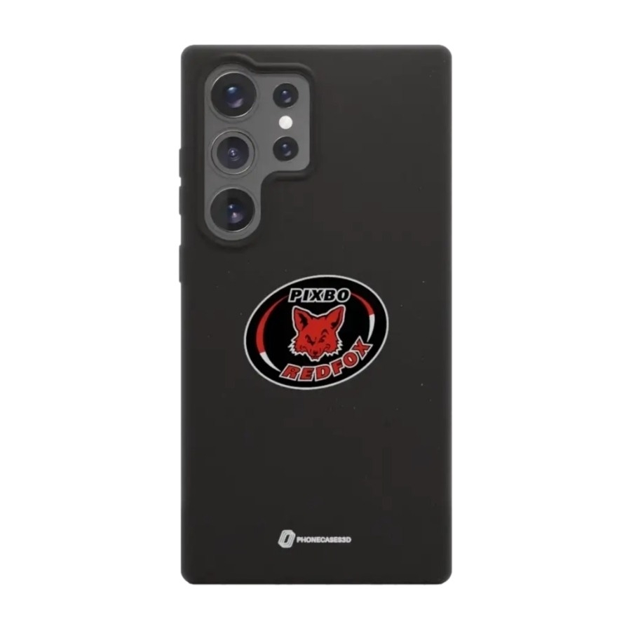 Phonecases3D Samsung Galaxy S25 Ultra Pixbo IBK komposterbart cover, sort billede 1