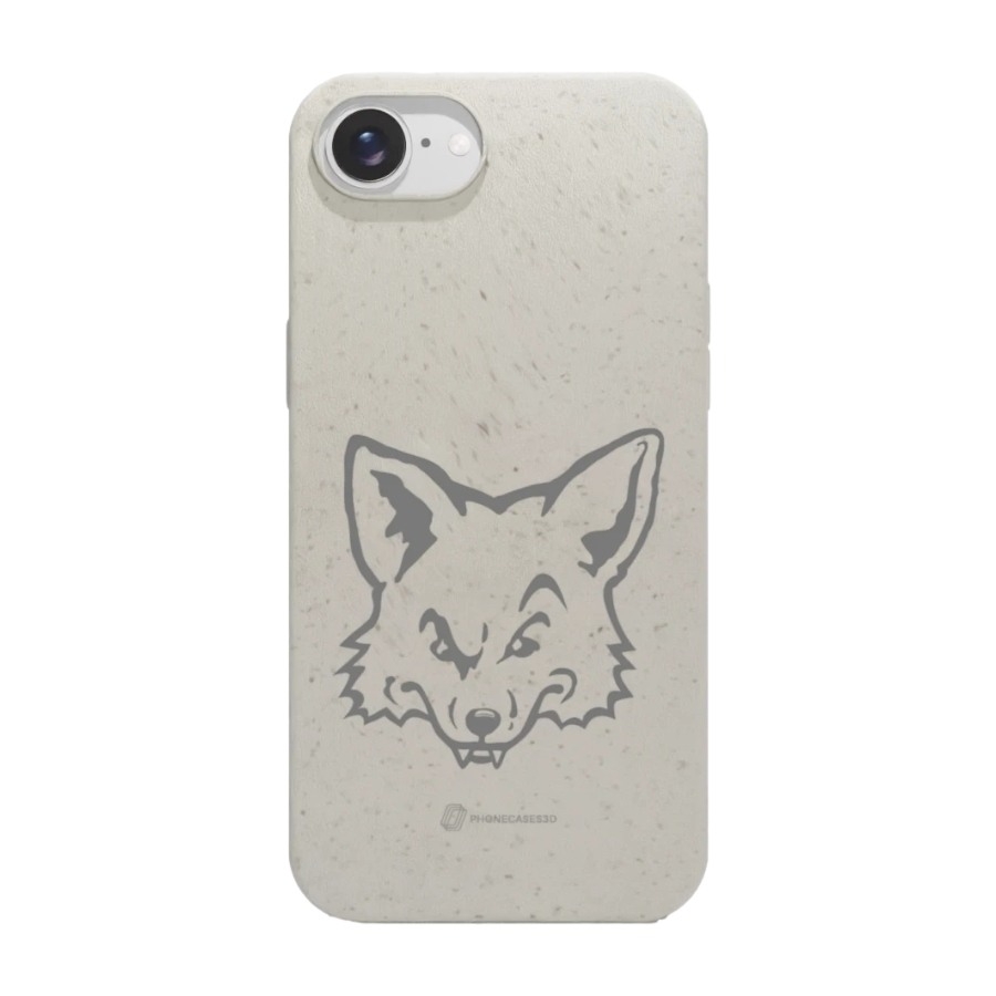 Phonecases3D iPhone 17e/16e Pixbo IBK komposterbart cover, hvid billede 1