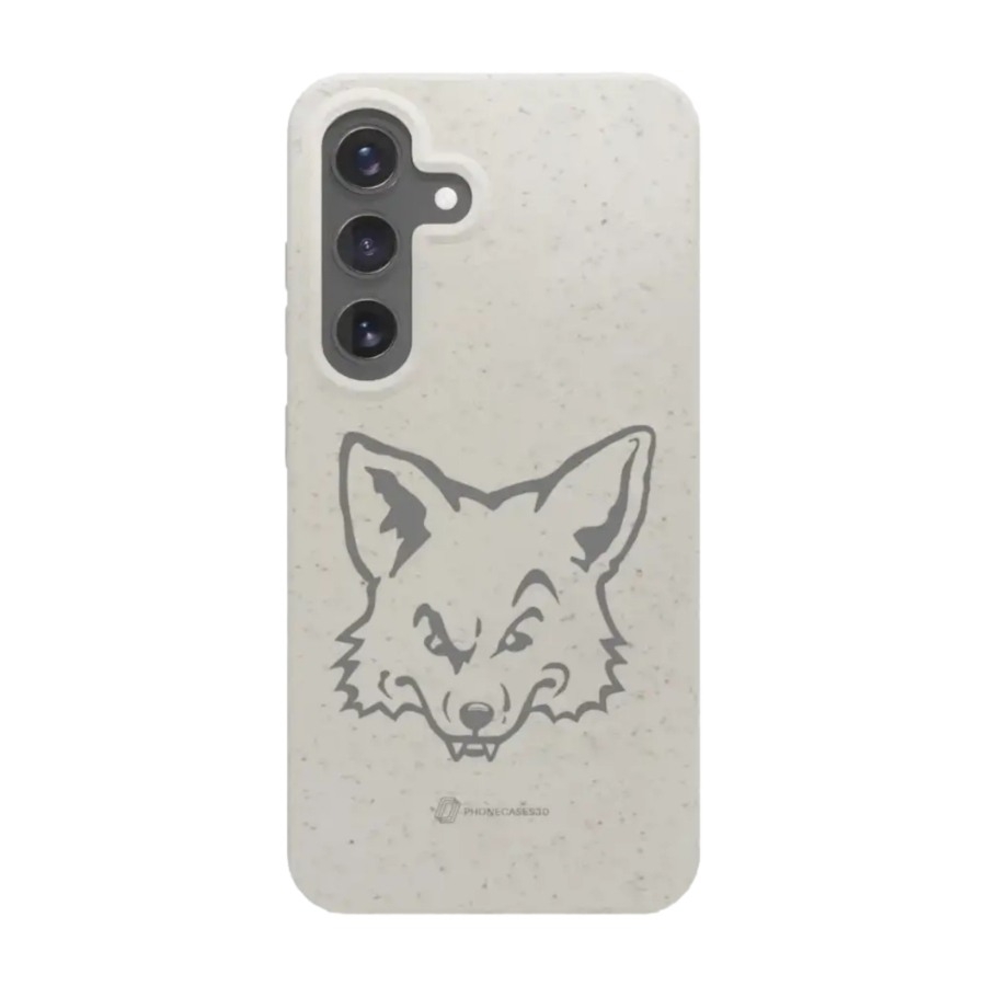 Phonecases3D Samsung Galaxy S25 Pixbo IBK komposterbart cover, hvid billede 1