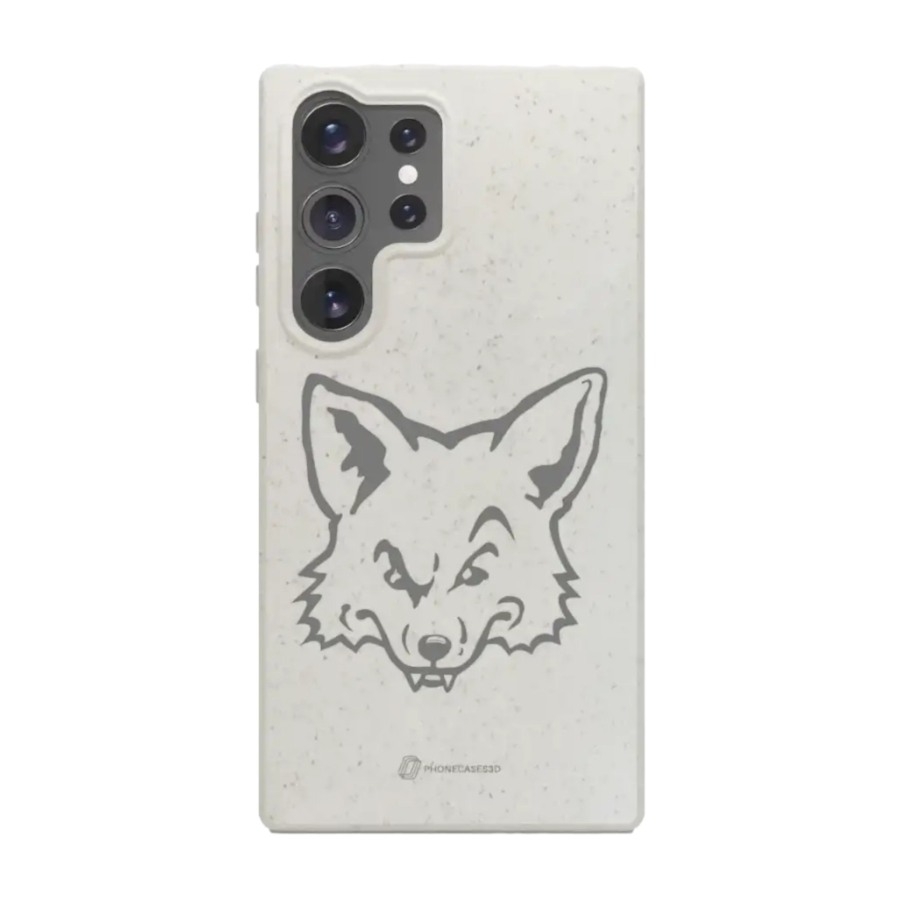 Phonecases3D Samsung Galaxy S25 Ultra Pixbo IBK komposterbart cover, hvid billede 1