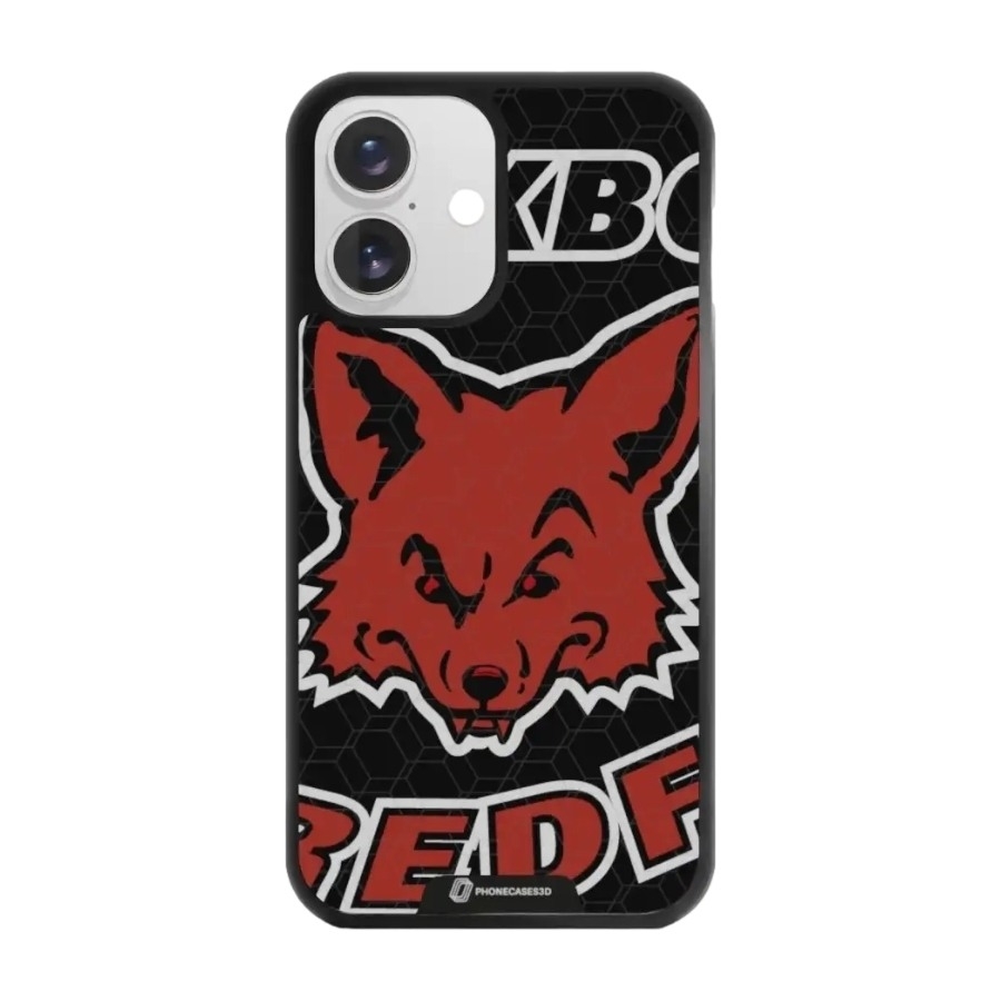 Phonecases3D iPhone 16 Pixbo IBK 3D mobilcover, sort billede 1