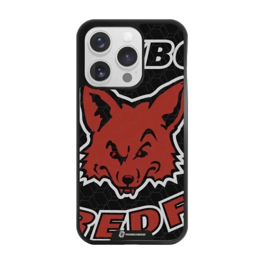 Phonecases3D iPhone 16 Pro Pixbo IBK 3D mobilcover, sort billede 1