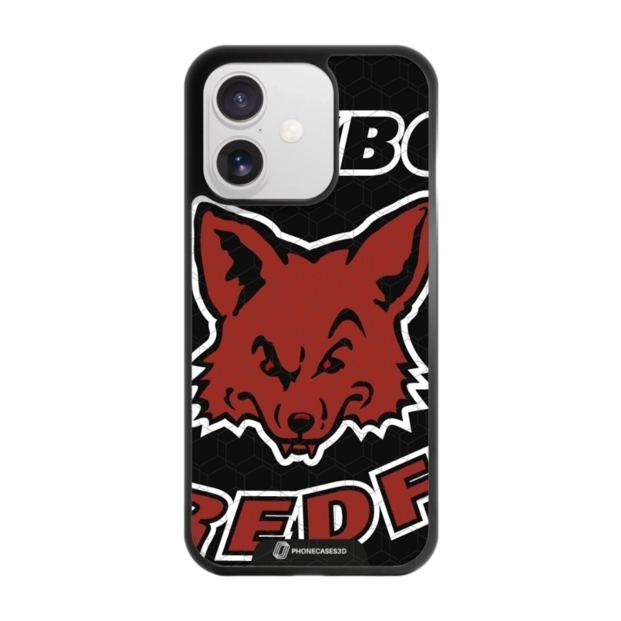 Phonecases3D iPhone 17 Pixbo IBK 3D mobilcover, sort billede 1