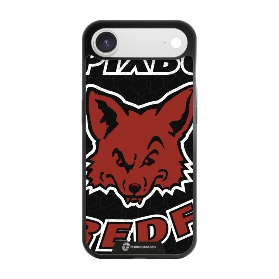 Phonecases3D iPhone Air Pixbo IBK 3D mobilcover, sort billede 1