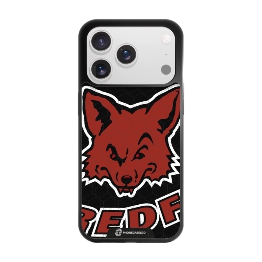 Phonecases3D iPhone 17 Pro Pixbo IBK 3D mobilcover, sort billede 1