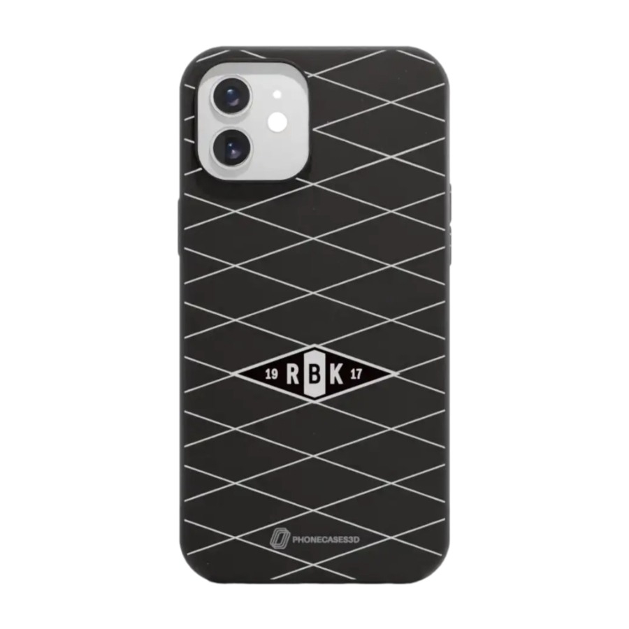 Phonecases3D iPhone 12 RBK komposterbart cover, sort billede 1