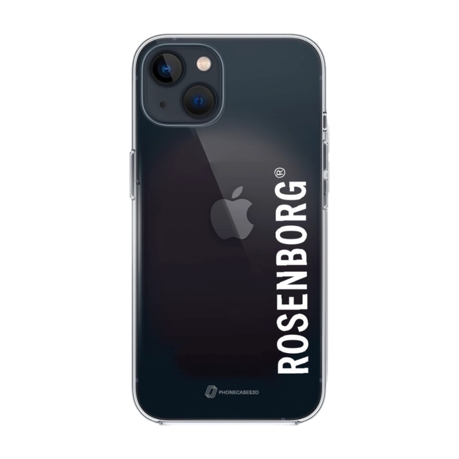 Phonecases3D iPhone 13 RBK Clear case -mobilcover, sort billede 1