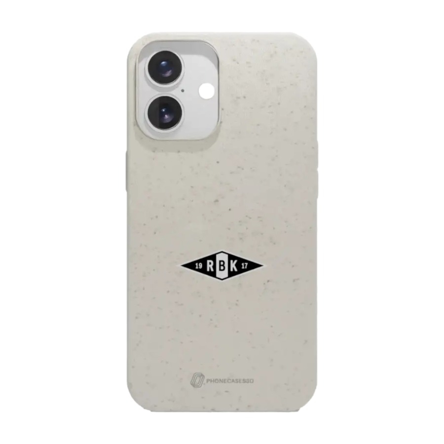 Phonecases3D iPhone 16 RBK komposterbart cover, hvid billede 1