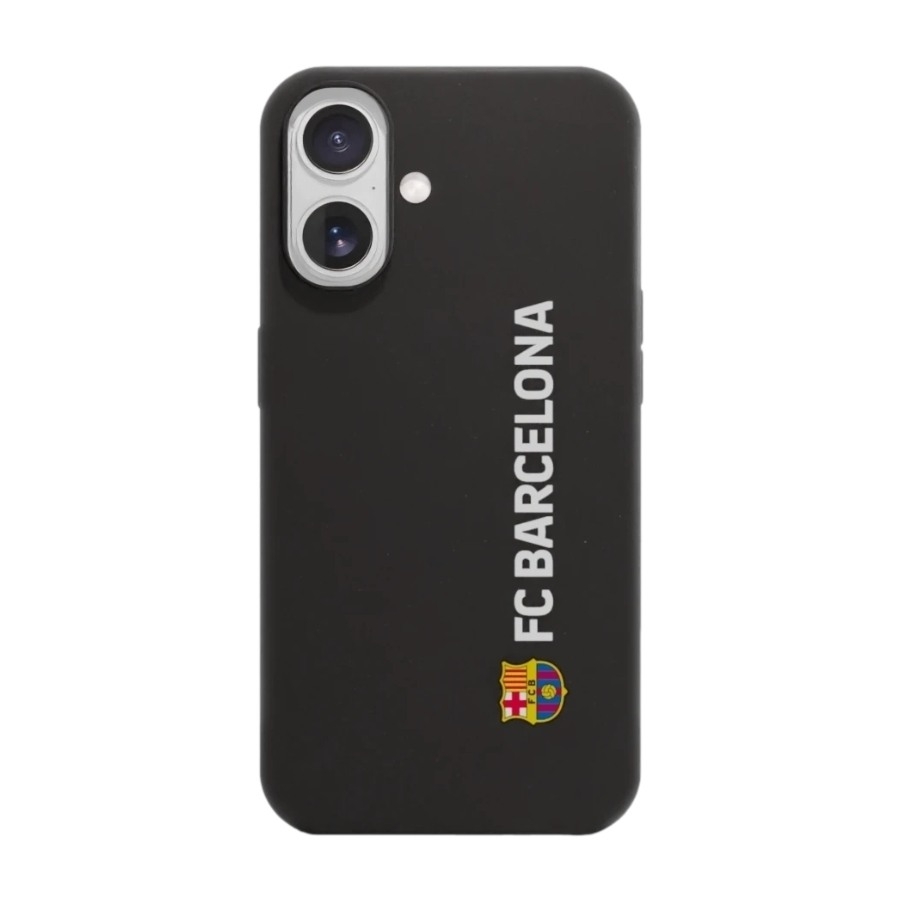 Phonecases3D iPhone 17 FC Barcelona komposterbart cover, sort billede 1