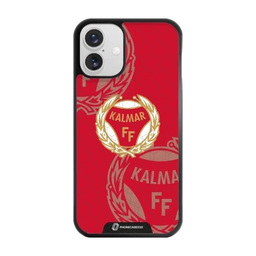 Phonecases3D iPhone 16 Plus Kalmar FF 3D mobilcover, sort billede 1
