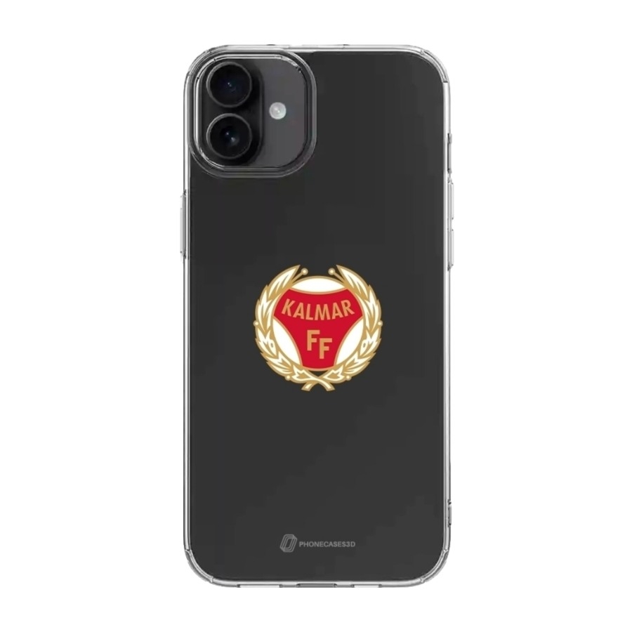 Phonecases3D iPhone 16 Kalmar FF Clear case -mobilcover, sort billede 1