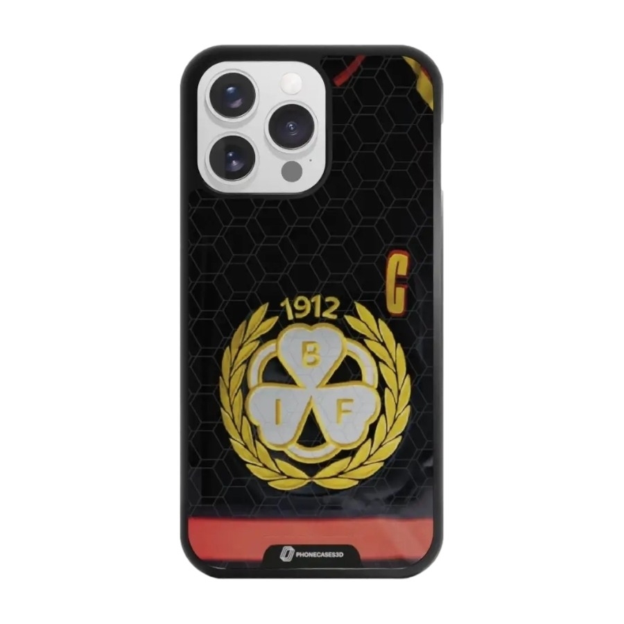 Phonecases3D iPhone 16 Pro Max Brynäs IF 3D mobilcover, sort billede 1