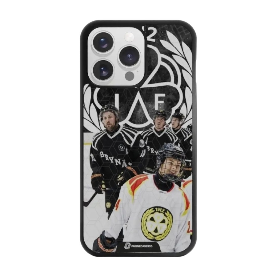Phonecases3D iPhone 16 Pro Max Brynäs IF 3D mobilcover, sort billede 1