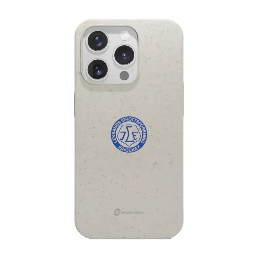Phonecases3D iPhone 16 Pro Leksands IF komposterbart cover, hvid billede 1