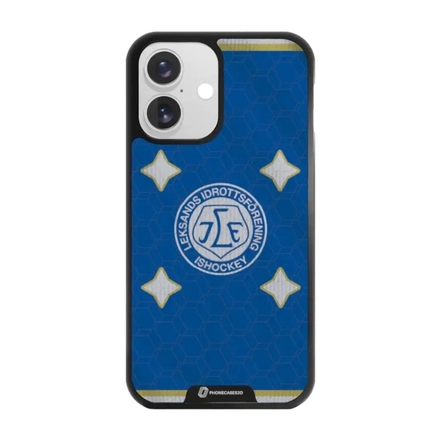 Phonecases3D iPhone 16 Leksands IF 3D mobilcover, sort billede 1