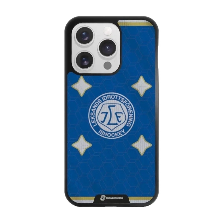 Phonecases3D iPhone 16 Pro Leksands IF 3D mobilcover, sort billede 1