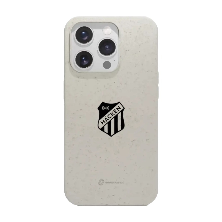 Phonecases3D iPhone 16 Pro BK Häcken komposterbart cover, hvid billede 1