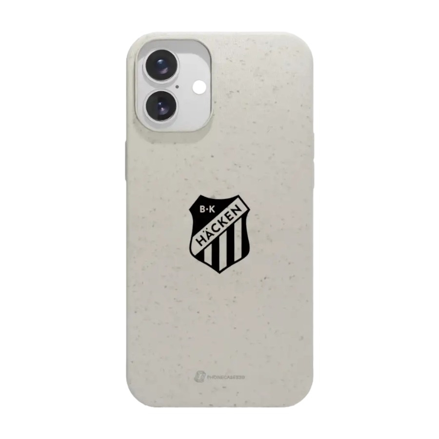 Phonecases3D iPhone 16 Plus BK Häcken komposterbart cover, hvid billede 1