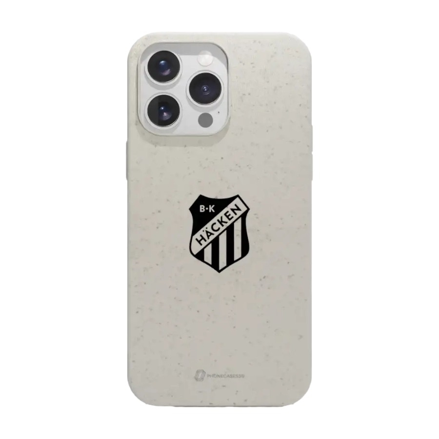 Phonecases3D iPhone 16 Pro Max BK Häcken komposterbart cover, hvid billede 1