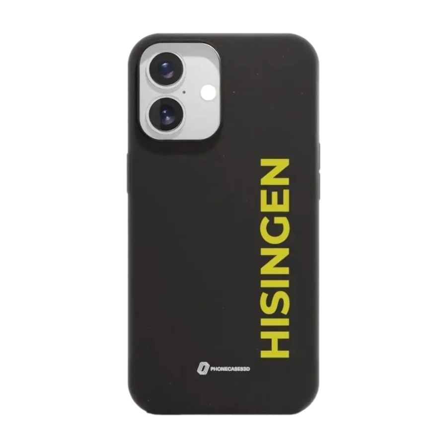 Phonecases3D iPhone 16 BK Häcken komposterbart cover, sort billede 1