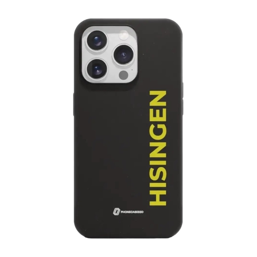 Phonecases3D iPhone 16 Pro BK Häcken komposterbart cover, sort billede 1
