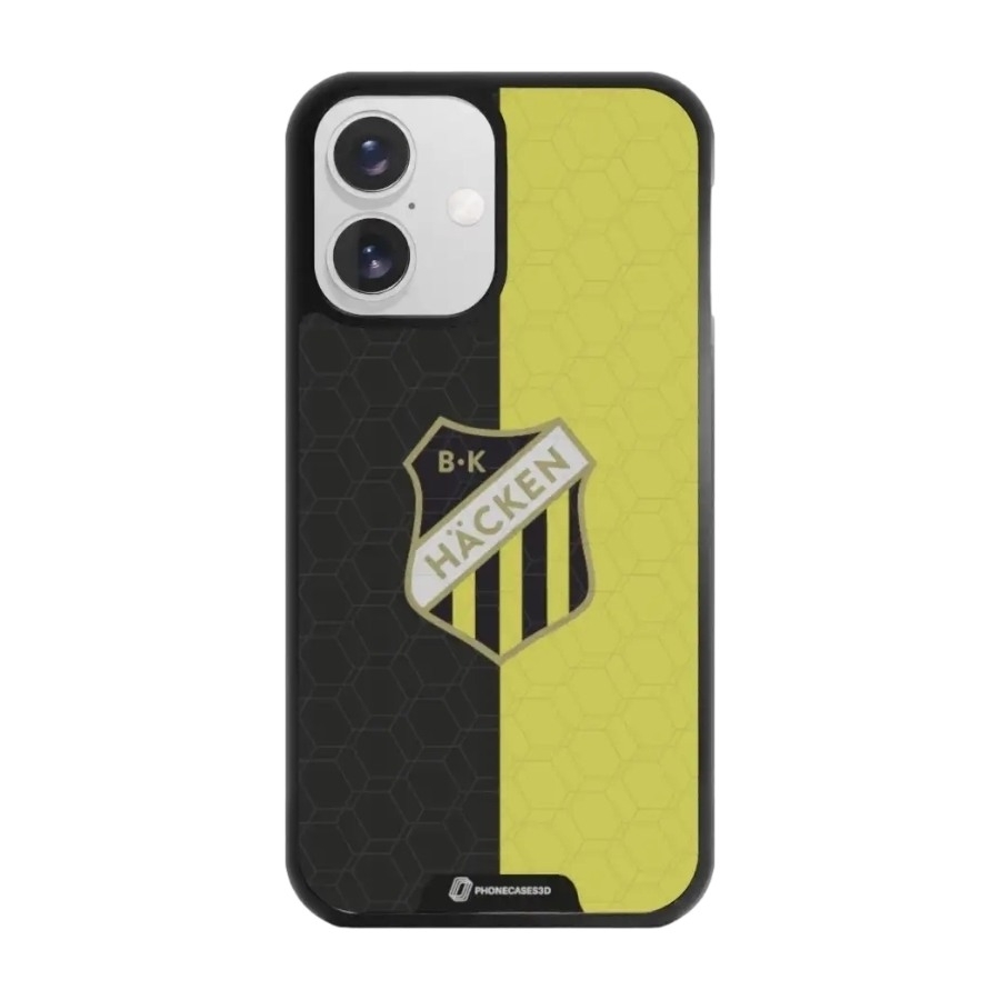 Phonecases3D iPhone 16 BK Häcken 3D mobilcover, sort billede 1