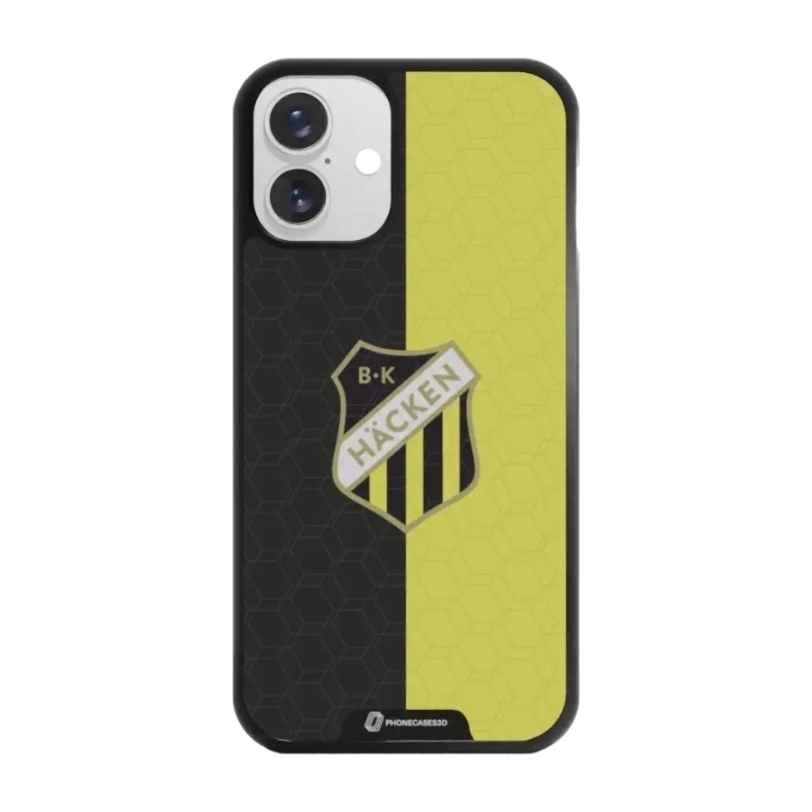 Phonecases3D iPhone 16 Plus BK Häcken 3D mobilcover, sort billede 1