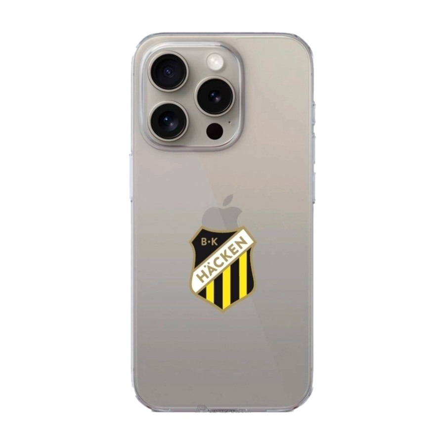 Phonecases3D iPhone 16 Pro BK Häcken Clear case -mobilcover, hvid billede 1