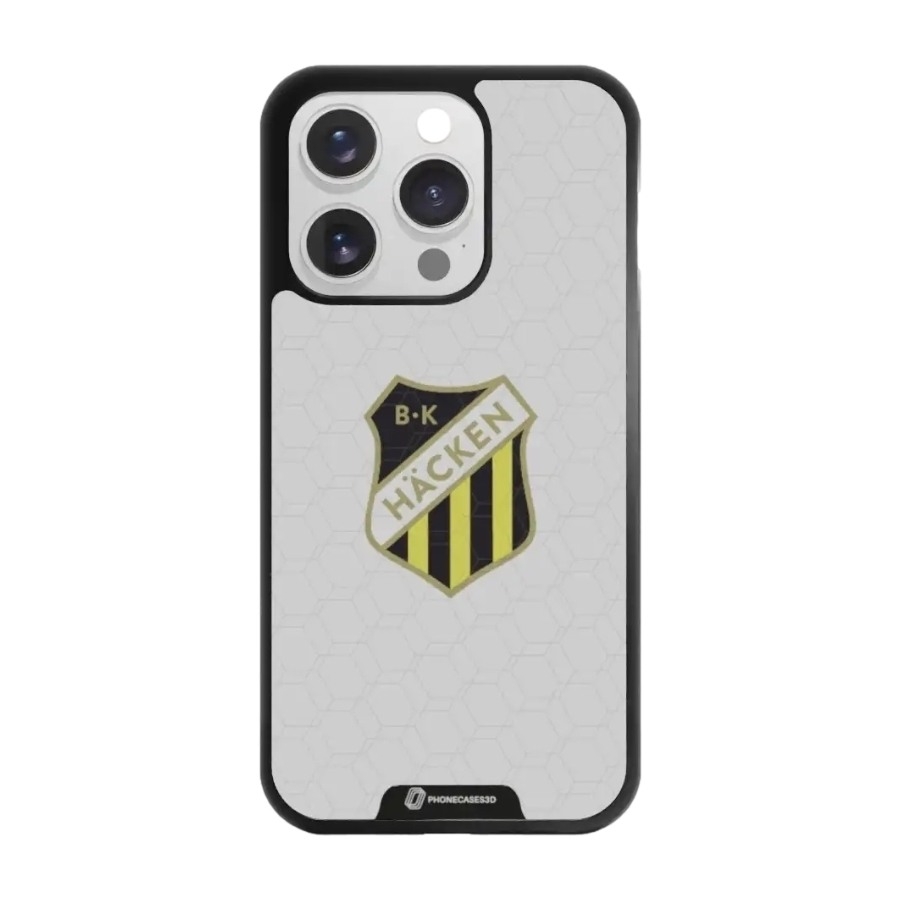 Phonecases3D iPhone 16 Pro BK Häcken 3D mobilcover, sort billede 1
