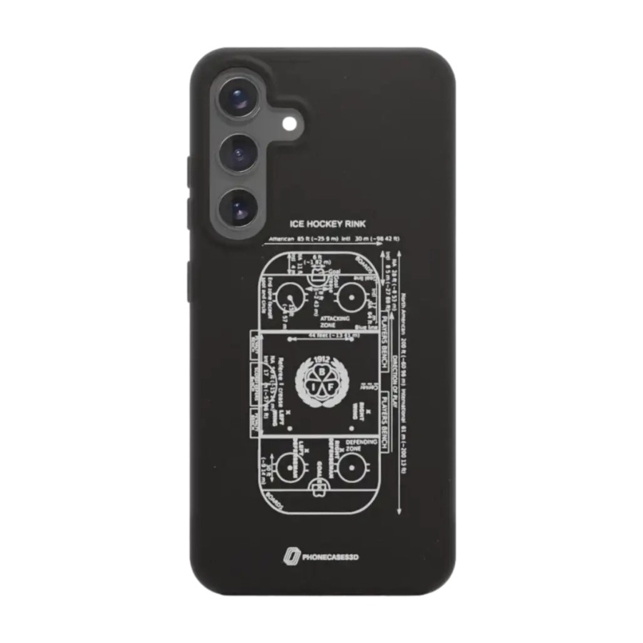 Phonecases3D Samsung Galaxy S25+ Brynäs IF komposterbart cover, sort billede 1